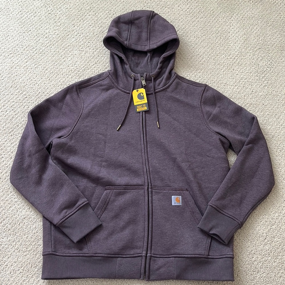 NWT Carhartt Womens Zip Up Hoodie size Large